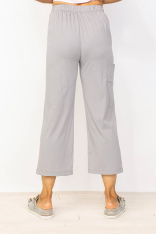 Cotton Jersey Pocket Pants
