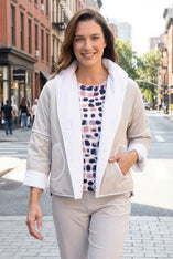 Reversible Shawl Jacket