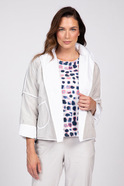 Reversible Shawl Jacket