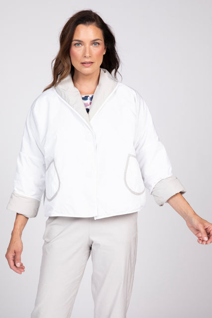 Reversible Shawl Jacket