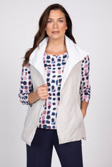 Reversible Taffeta Layering Vest