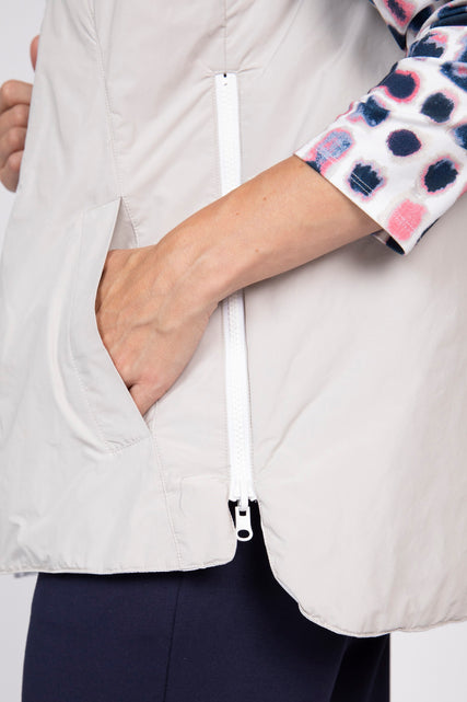 Reversible Taffeta Vest