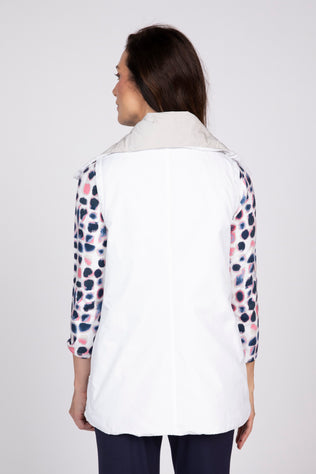 Reversible Taffeta Vest