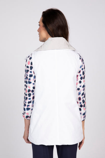 Reversible Taffeta Vest