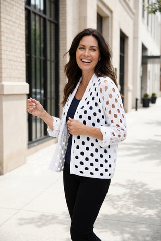 Open Weave Cardigan