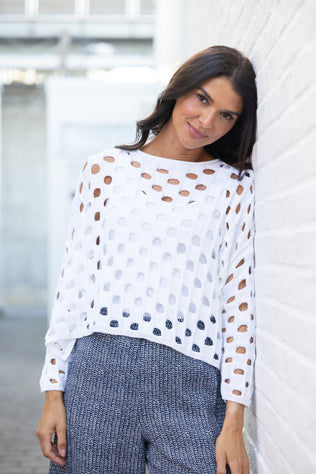 Open Weave Chic Topper