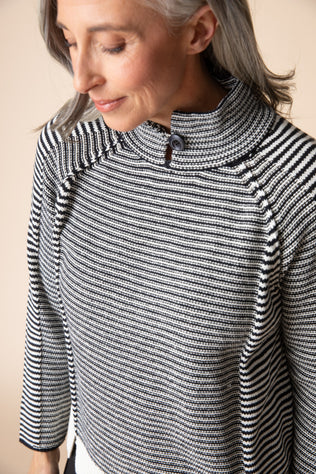 Latitude Button Sweater