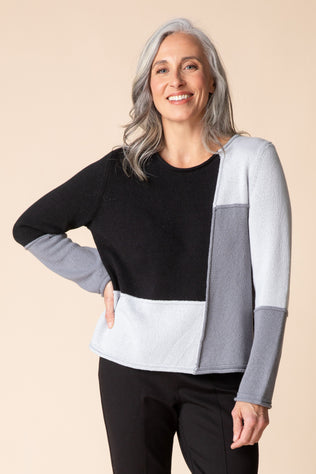 Yin Yang Block Party Sweater