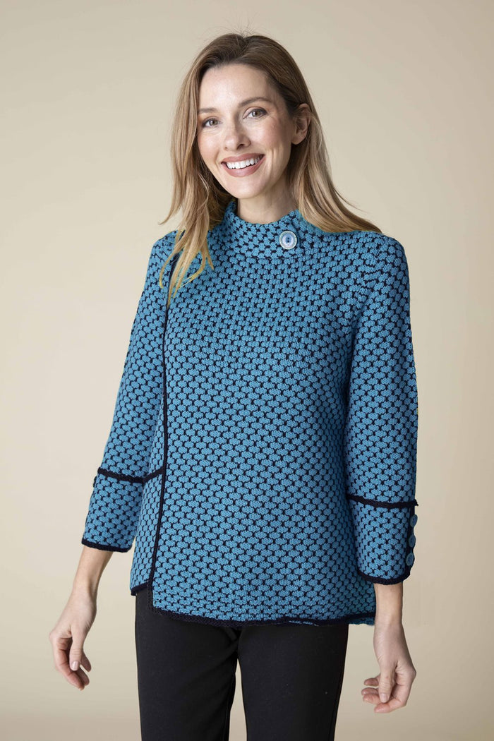 Pave The Way Mixed Stitch Tunic