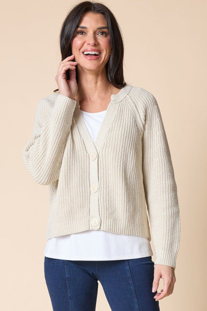 Fireside Shaker Stitch Cardi
