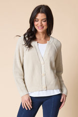 Fireside Shaker Stitch Cardi