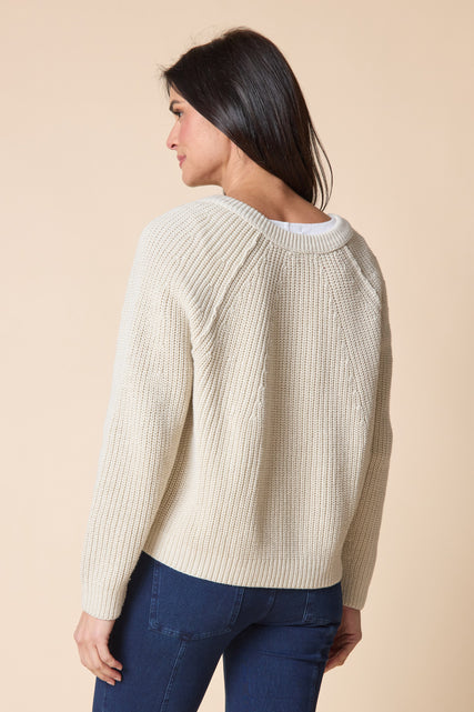 Fireside Shaker Stitch Cardi