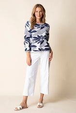 Sunflower Intarsia Sweater