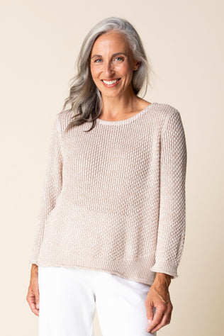 Coastal Crochet Pullover