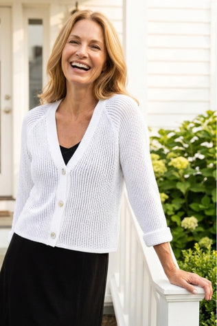 Coastal Crochet Cardigan