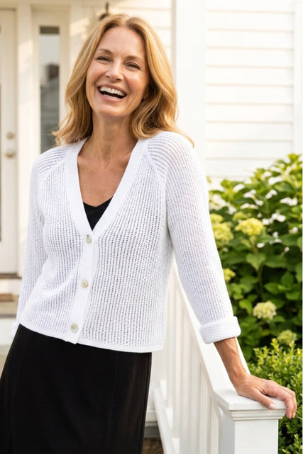 Coastal Crochet Cardigan