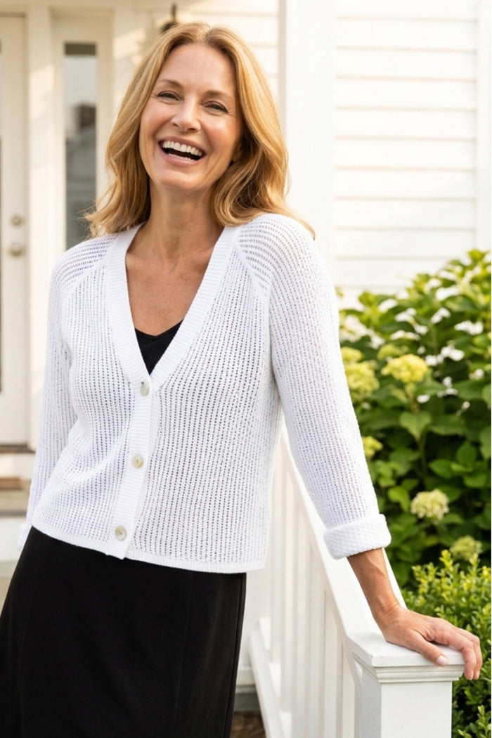 Coastal Crochet Cardigan