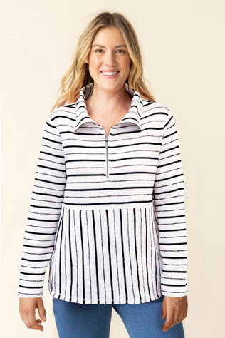 Weekend Terry Quarter Zip