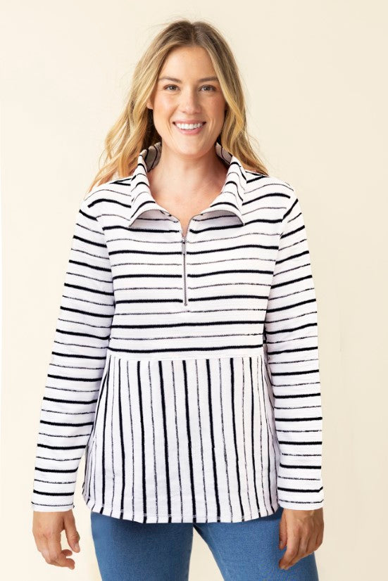 Weekend Terry Quarter Zip