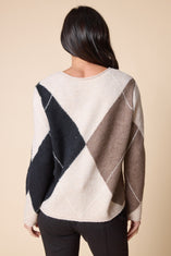 The Alpine Argyle Pullover