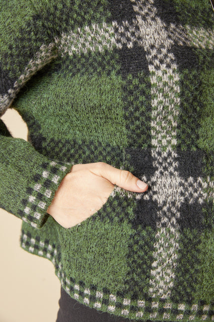 The Plaid Zip Jacket