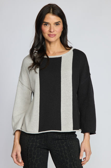 Vertical Vibes Pullover Sweater