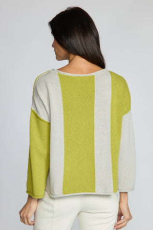 Vertical Vibes Pullover Sweater