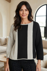 Vertical Vibes Pullover Sweater