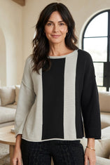 Vertical Vibes Pullover Sweater