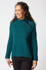 The Harvest Zip Neck Sweater