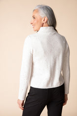 Harvest Tweed Zip Cardi