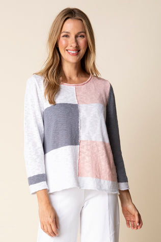 Yin Yang Patchwork Pullover