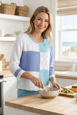 Yin Yang Patchwork Pullover