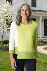 Yin Yang Step-It-Up Sweater