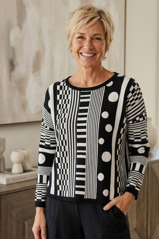 Modern Mix Sweater