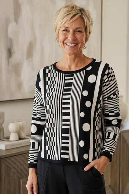 Modern Mix Sweater