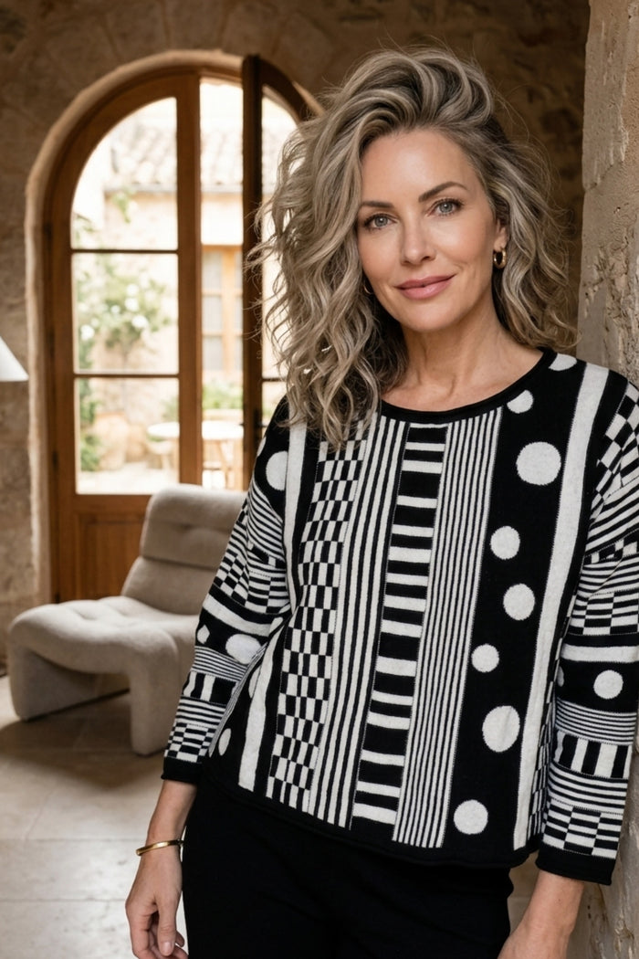 Modern Mix Sweater