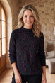 Confetti Pop Funnel Neck Sweater