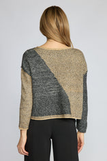 Diagonal Darling Pullover Sweater