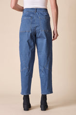 Stretch Denim Lantern Jean