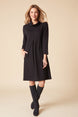 Core Travel Pleat Front Dress