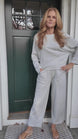 Feather Lux Knit Travel Pullover