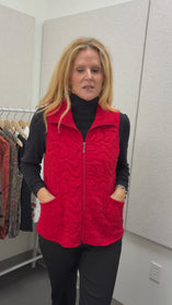 Cascade Quilt Shaped Vest